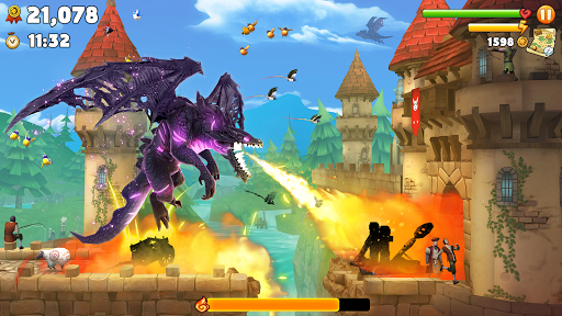 Hungry Dragon APK v3.22 (MOD Unlimited Money) poster-1
