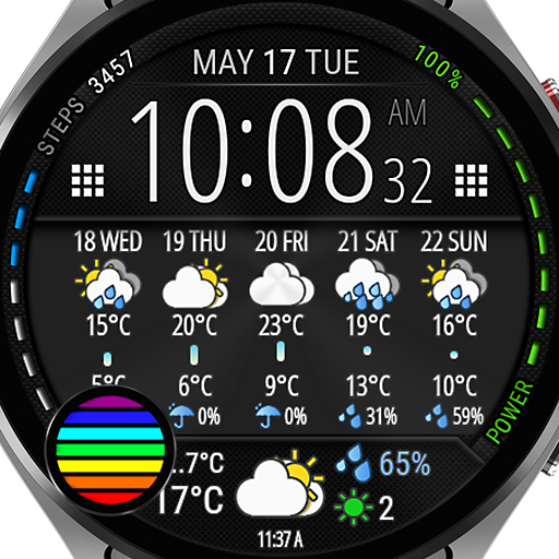 Weather watch face W1 Download on Windows