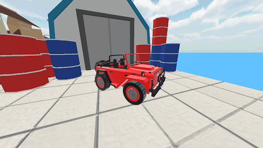 Jeep City Driving Game 3D