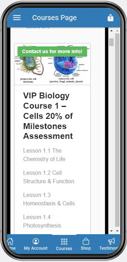 FSI Courses Screen 2