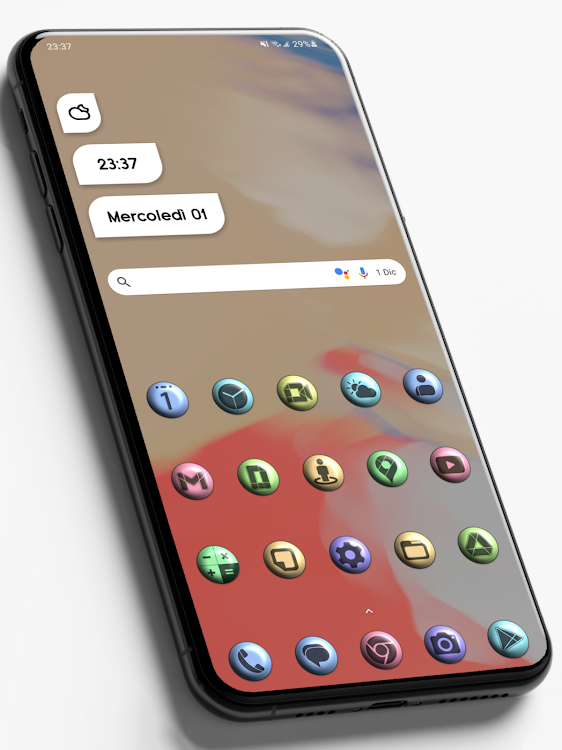 Pixly Material 3D - Icon Pack - 3.9 - (Android)