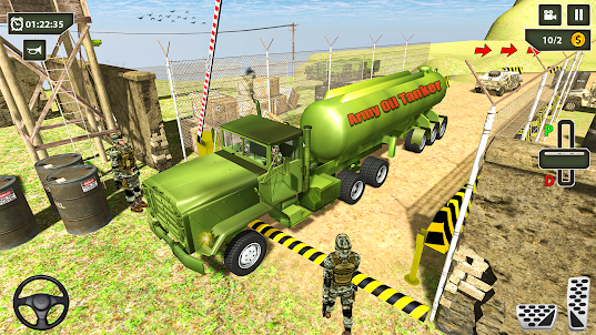 USA Oil Tanker Truck Games 3d
