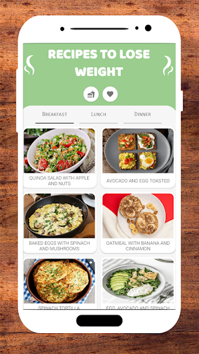 Recipes to lose weight Screen 3