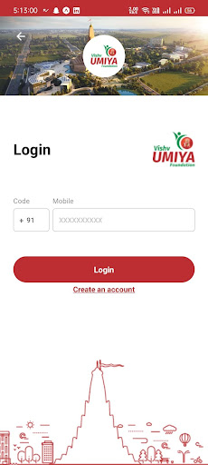 Android application VUF - Vishv Umiya Foundation screenshort