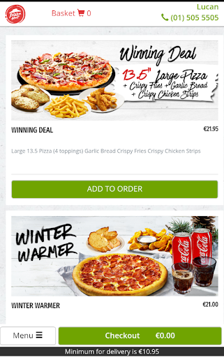 Pizza Hut Delivery - Ireland Screen 3