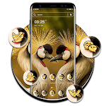 Cover Image of Download Grey Crowned Crane Theme  APK