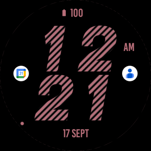 Rose Gold Pro Watch Face Logo