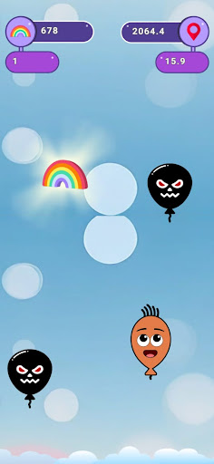 Rainbow Balloon Game Screen 3