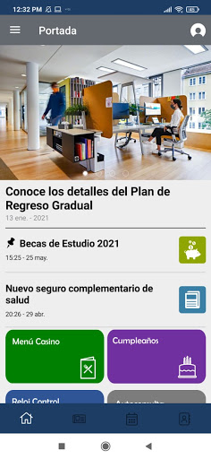 Android application Komit screenshort