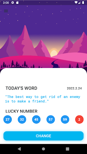 Daily Quote - Fortune Cookie Screen 2