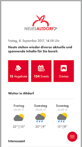 Android application Neues Altdorf screenshort