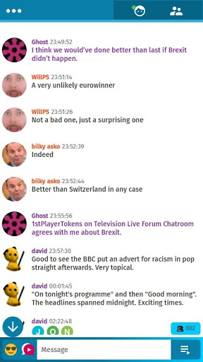 Android application ChatPS screenshort