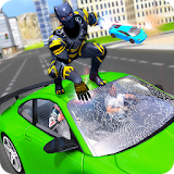Superhero Flying Panther Grand City Crime Battle icon