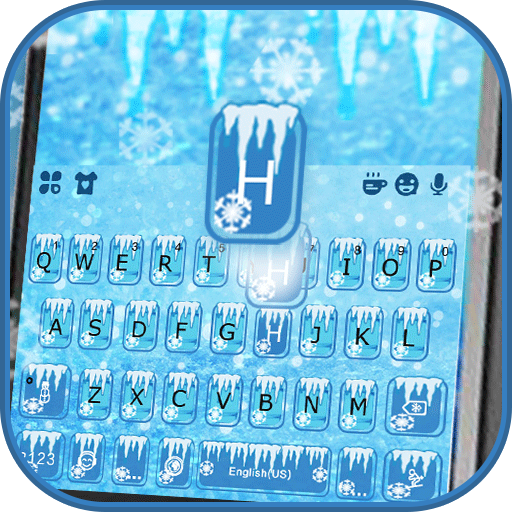 Cool Ice Keyboard Theme  Icon