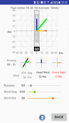 Aircraft Weight and Balance Screen 3