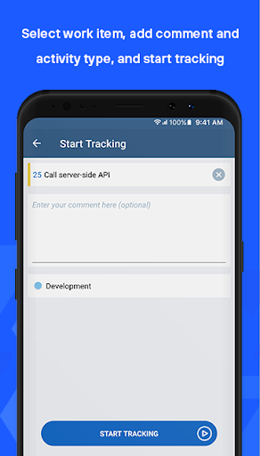 Timetracker Screen 3