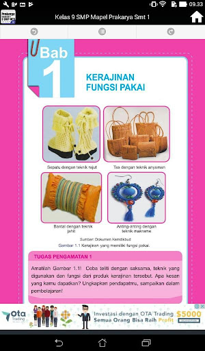 Kelas 9 SMP Sederajat Mapel Pr