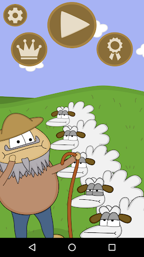 Android application Blink! - minigame with sheeps screenshort