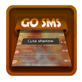 Cute shadow SMS Art icon
