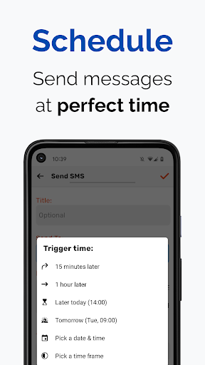 Auto Text: Bulk SMS Scheduler - Communication - apps