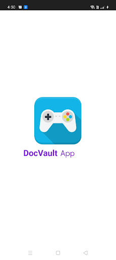 Android application DocVault screenshort