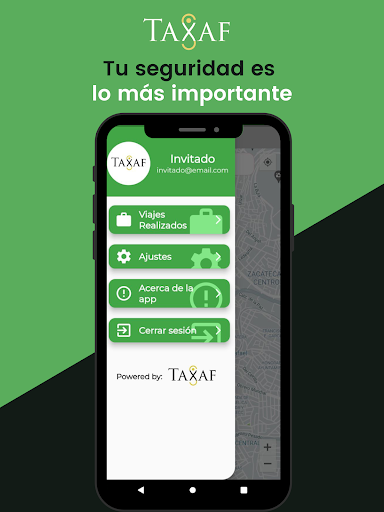 TAXAF: Taxi fácil Screen 2