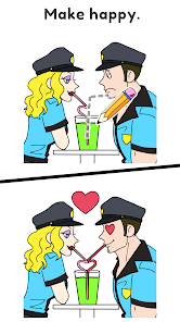 Screenshot 3 Draw Happy Police2 : Fun Game android