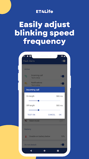 Flash Alerts On Call Screen 3