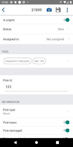 Line Inspector Screen 3