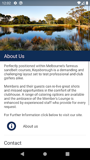 Keysborough Golf Club Screen 3