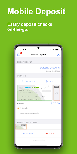Credit Human Mobile Screen 3