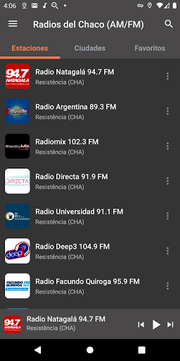 Android application Radios del Chubut (AM/FM) screenshort