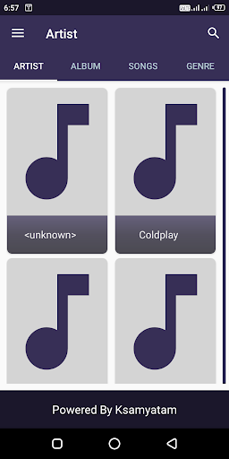 Android application Mp3 Time screenshort