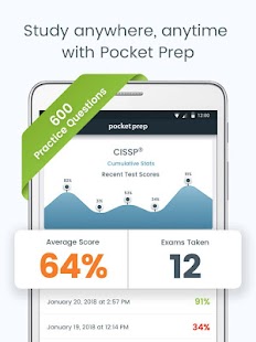CISSP Pocket Prep Captura de pantalla
