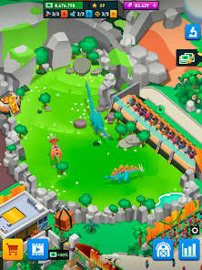Screenshot 18 Dinosaur Park—Jurassic Tycoon android