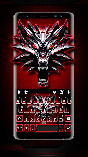 Android application Iron Wolf 3D Theme screenshort