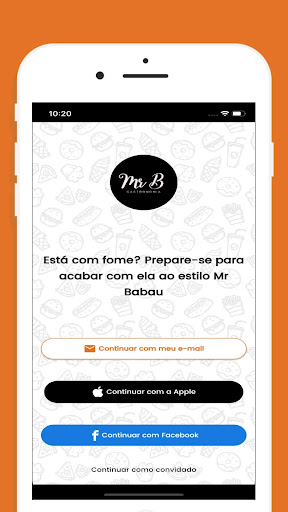 Android application Mr Babau screenshort