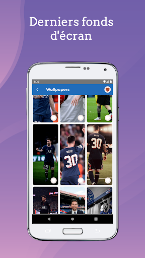 Aperçu de l'application