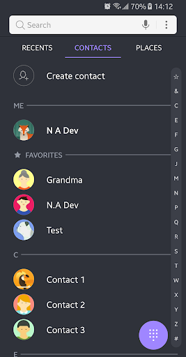 Jazzy Dark for Samsung Galaxy Screen 3
