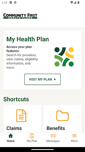 CFHP Portal Screen 2