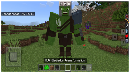 Hulk Mod For MCPE