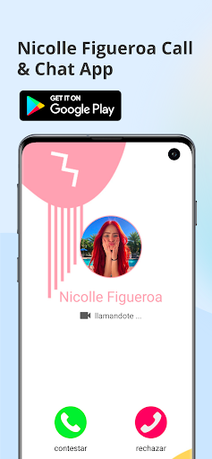 Android application Nicolle Figueroa Call and Chat screenshort