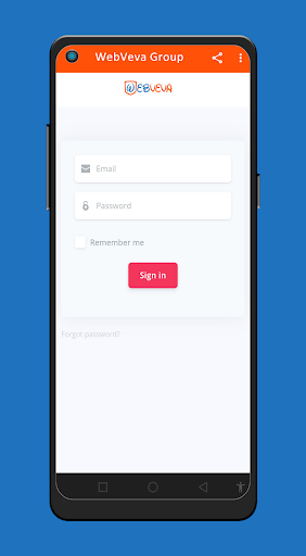 Android application WebVeva Group screenshort