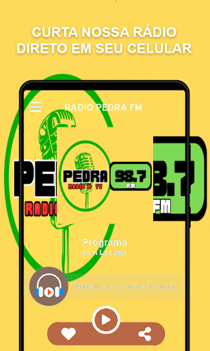 Android application RADIO PEDRA FM screenshort
