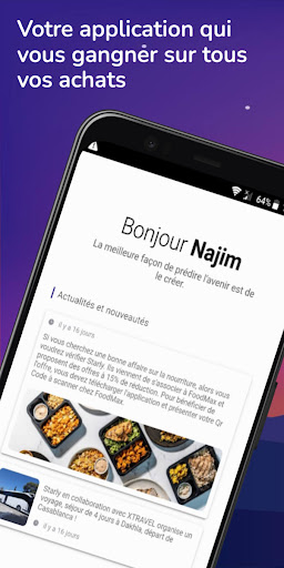 Android application Scanner screenshort