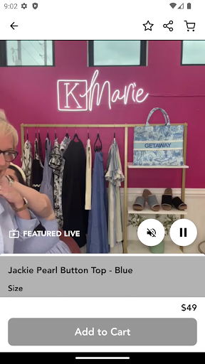 Screenshot of K Marie Boutique