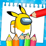 Among Us Coloring Book: Create Your Own Imposter Apk