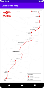 Quito Metro Map