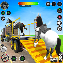 Imagen de ícono de Farm Animals Transport Truck