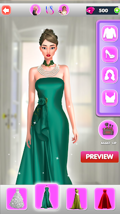 Dress Up: DIY Makeup Games - Screenshot 3